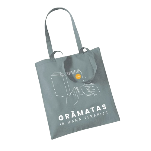 Maisiņš "Grāmatas ir mana terapija"